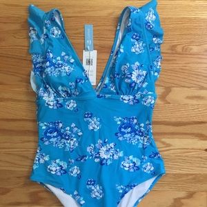 Cupshe NWT royal elegance one-piece swimsuit